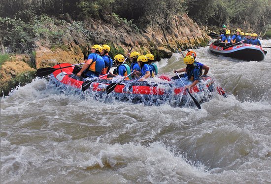 Rafting Aguas bravas en el Río Genil, Benamejí-Palenciana, España