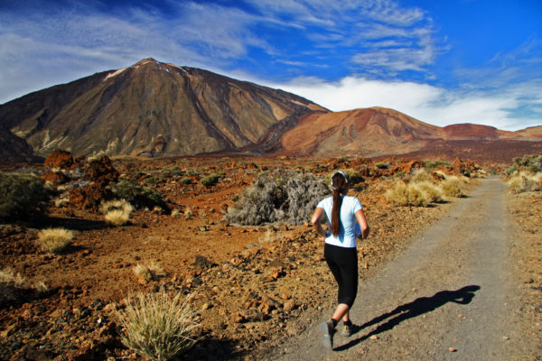 Trail running con guía especializado en Tenerife, España