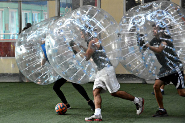 Zorbing, Bubble Soccer, Málaga, España