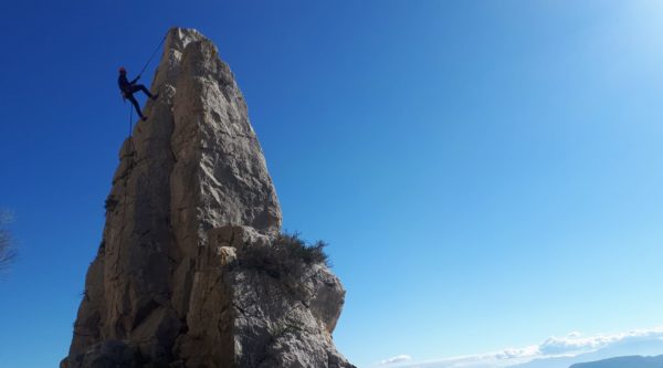 Aventura de escalada y rápel en Málaga, España