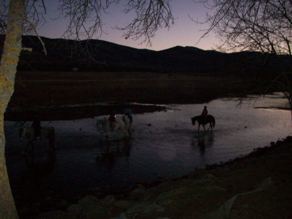 Rutas a caballo nocturnas, Madrid, Valle del Lozoya, España