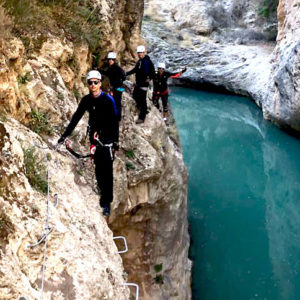 vi ferrata ventano del diablo