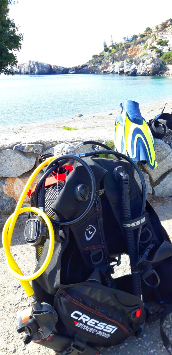 Bautizo de Buceo, Málaga, España